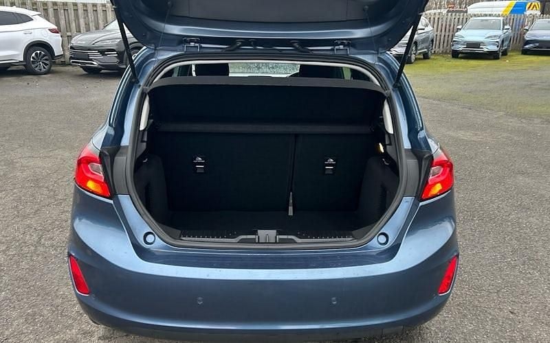 Used Ford Fiesta Titanium 101 HP (74 kW) 2022 Blue Hatchback