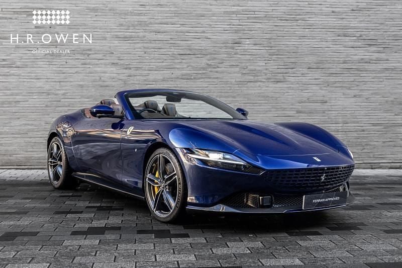 Used Ferrari Roma 620 HP (456 kW) 2024 Blue Cabriolet