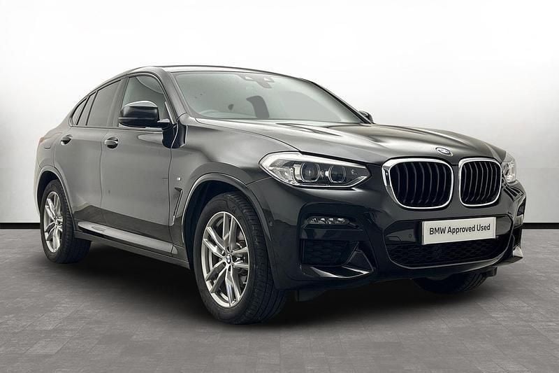 Black Used 2021 BMW X4 M Sport SUV | £35,500 (Fair price) - Image 1/3