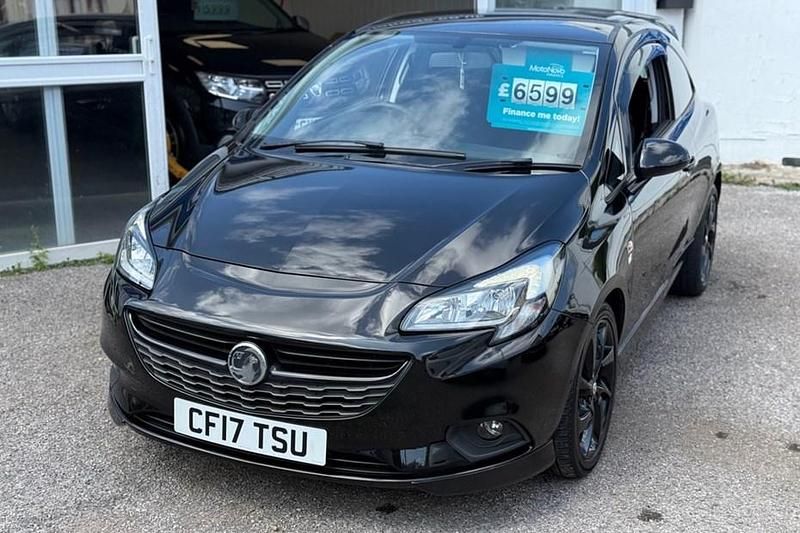 Black Used 2017 Vauxhall Corsa Edition Hatchback | £6,599 (Fair price) - Image 1/1