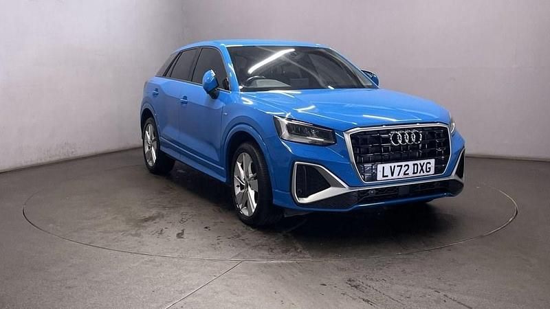 Used Audi Q2 S-Line 150 HP (110 kW) 2022 Blue SUV