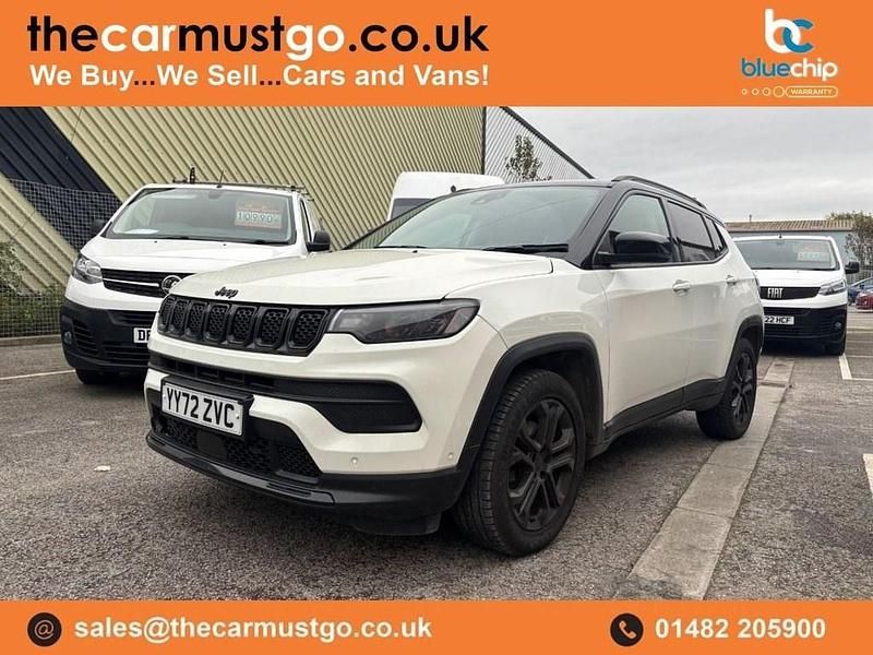 White Used 2023 Jeep Compass Night Eagle SUV | £14,490 (A bit pricey) - Image 1/4