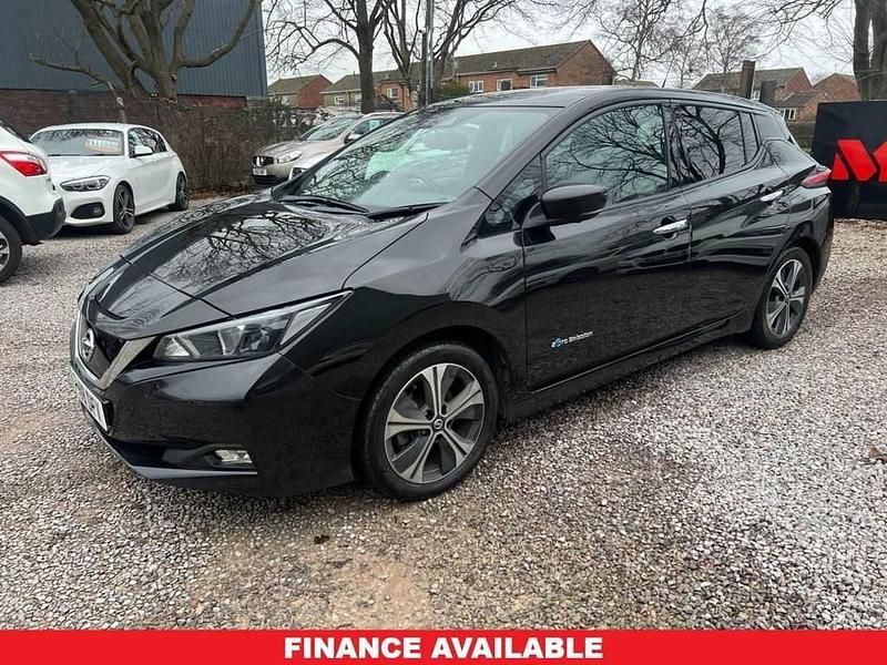 Used Nissan Leaf 110 kW (150 HP) 2018 Black Hatchback