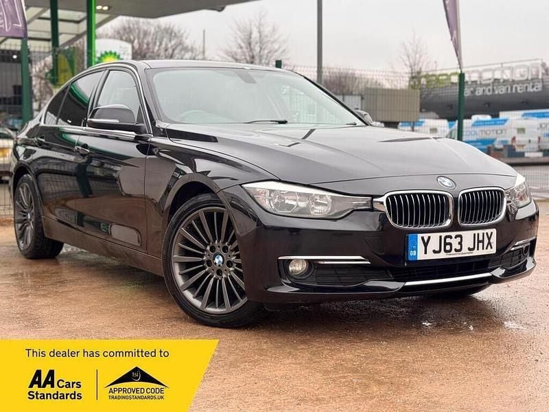 Black Used 2013 BMW 320 Luxury Line Sedan | £6,800 (Good price) - Image 1/4