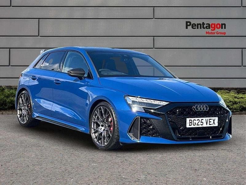 Blue Used 2025 Audi RS3 Comfort Hatchback | £54,995 (Super price) - Image 1/4