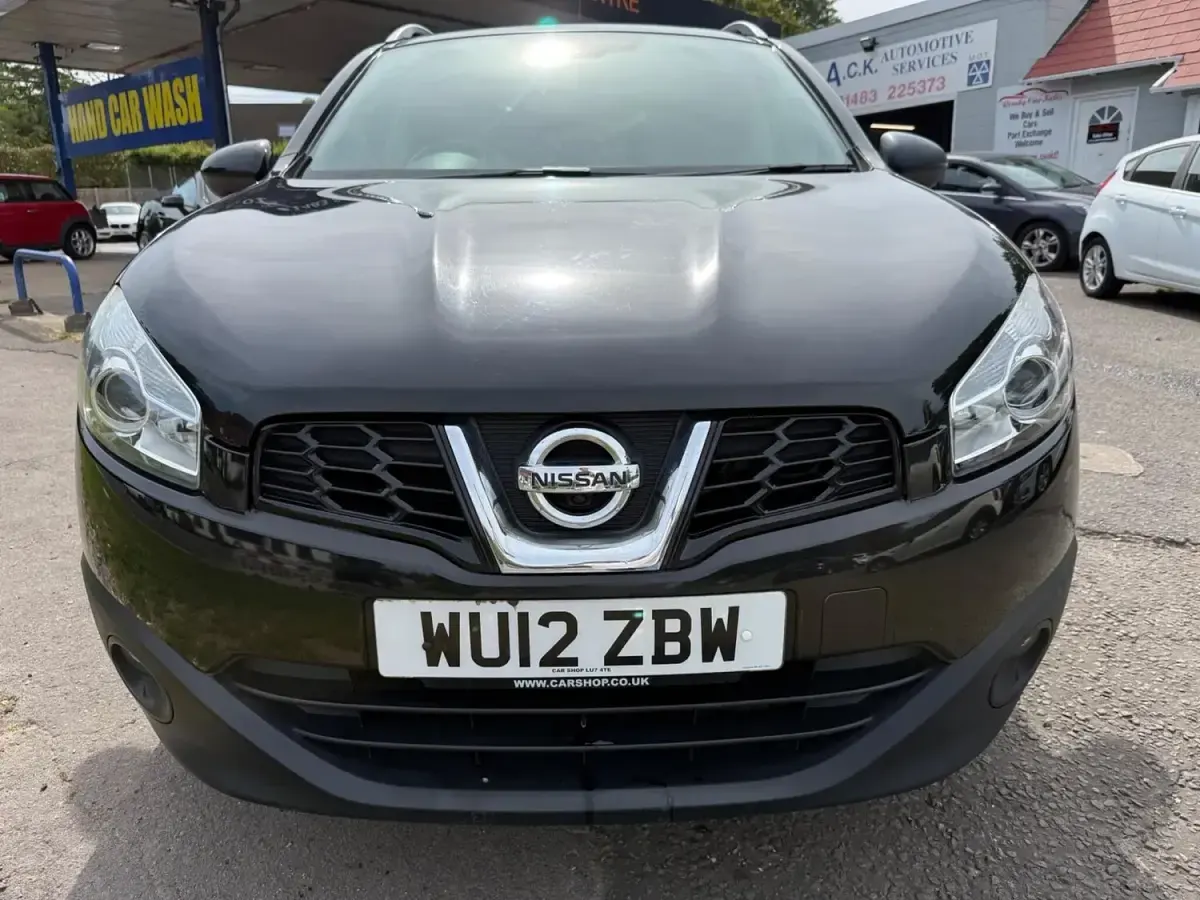 Used Nissan Qashqai N-TEC 117 HP (86 kW) 2012 Black SUV