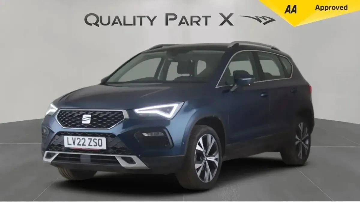Begagnad Seat Ateca SE Technology 2022 Blå SUV