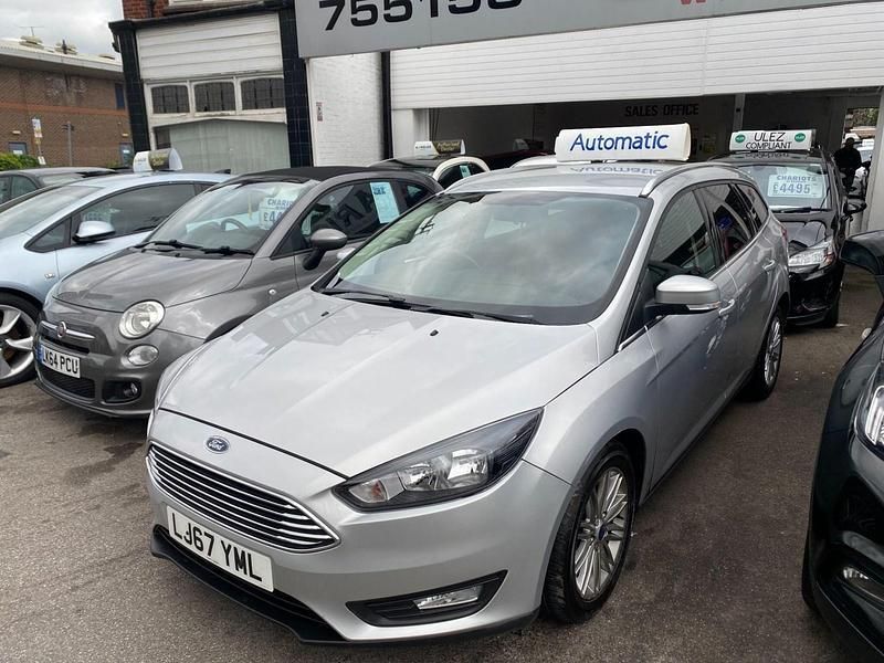 Silver Used 2017 Ford Focus Zetec Estate | £6,750 (Good price) - Image 1/3