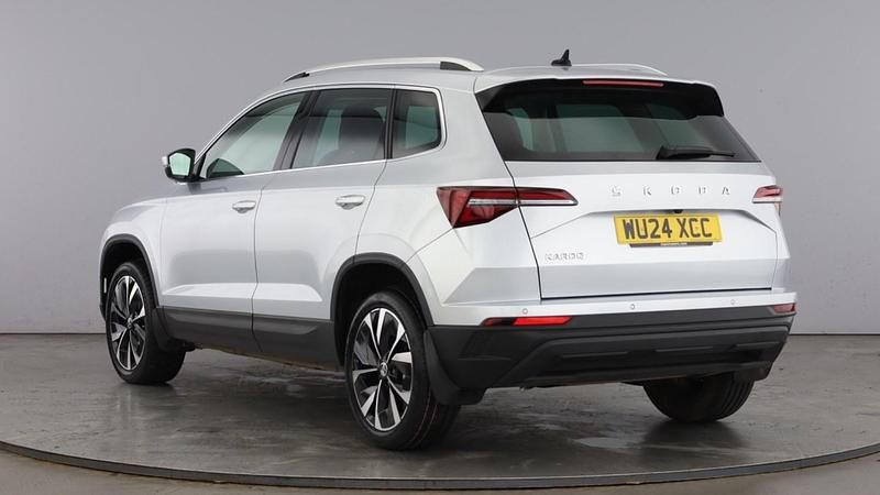 Used Skoda Karoq SE L 147 HP (108 kW) 2024 Brilliant silver metallic SUV