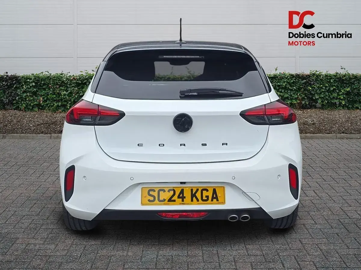 Used Vauxhall Corsa S 130 HP (95 kW) 2024 White Hatchback