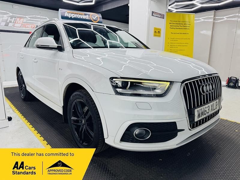 White Used 2014 Audi Q3 S-Line SUV | £6,990 (Good price) - Image 1/4