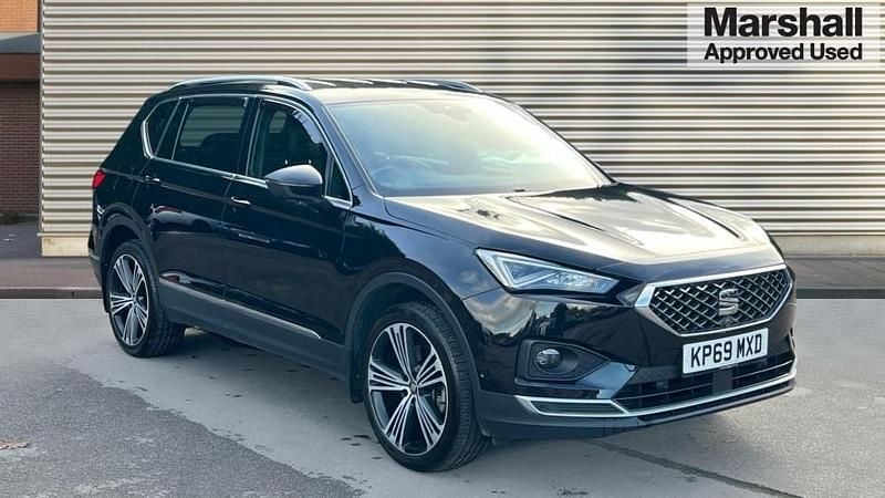 Black Used 2019 Seat Tarraco XCELLENCE Lux SUV | £19,679 (Fair price) - Image 1/4