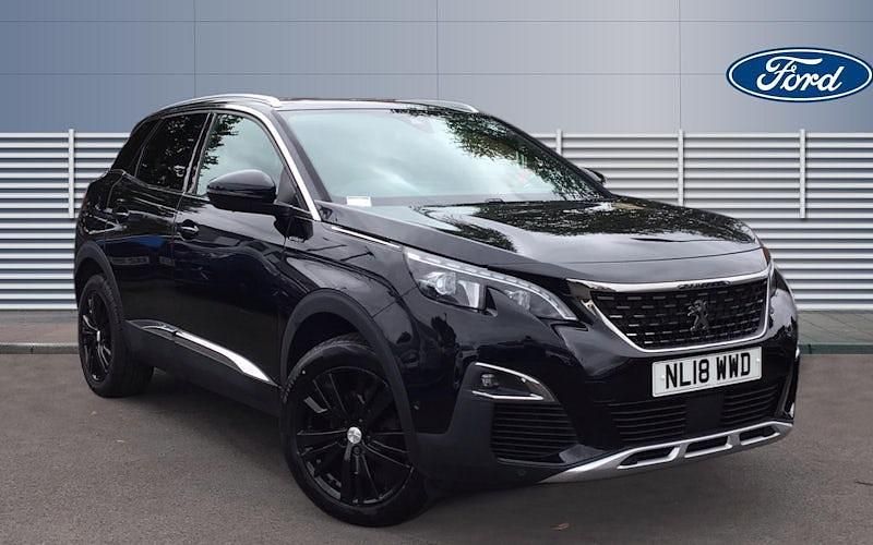 Used 2018 Peugeot 3008 GT-line Estate | £12,995 (Fair price) - Image 1/4
