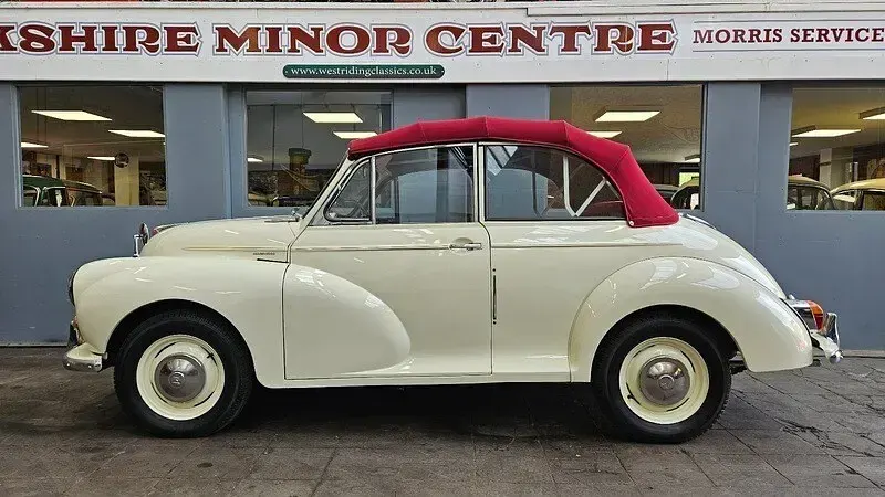 Used Morris Minor 1958 Blue Cabriolet