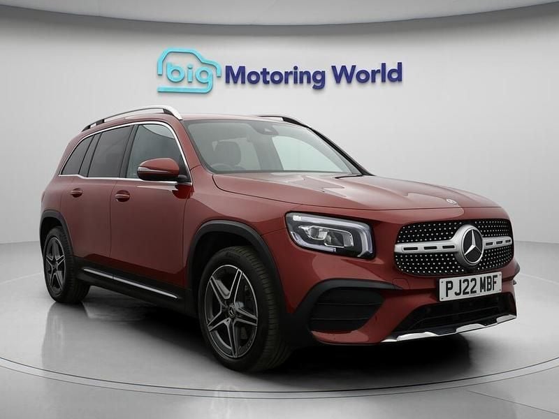 Red Used 2022 Mercedes GLB200 AMG line SUV | £24,500 (Fair price) - Image 1/4