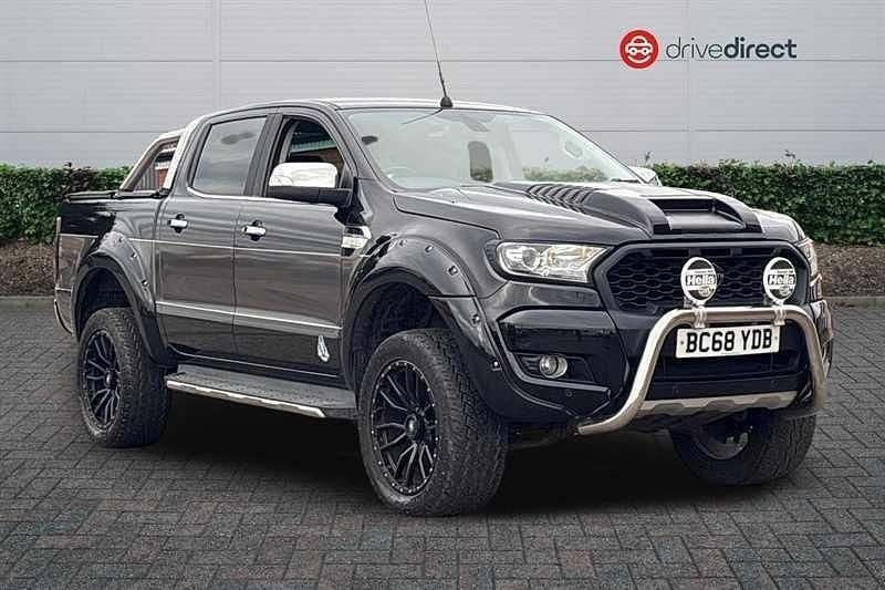 Black Used 2019 Ford Ranger Limited Pickup | £21,000 (Expensive) - Image 1/4