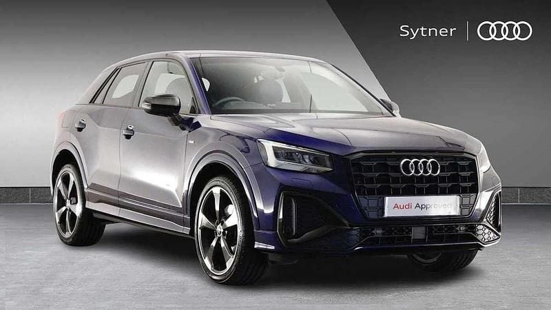 Blue Used 2021 Audi Q2 Black Edition SUV | £21,250 (Fair price) - Image 1/4