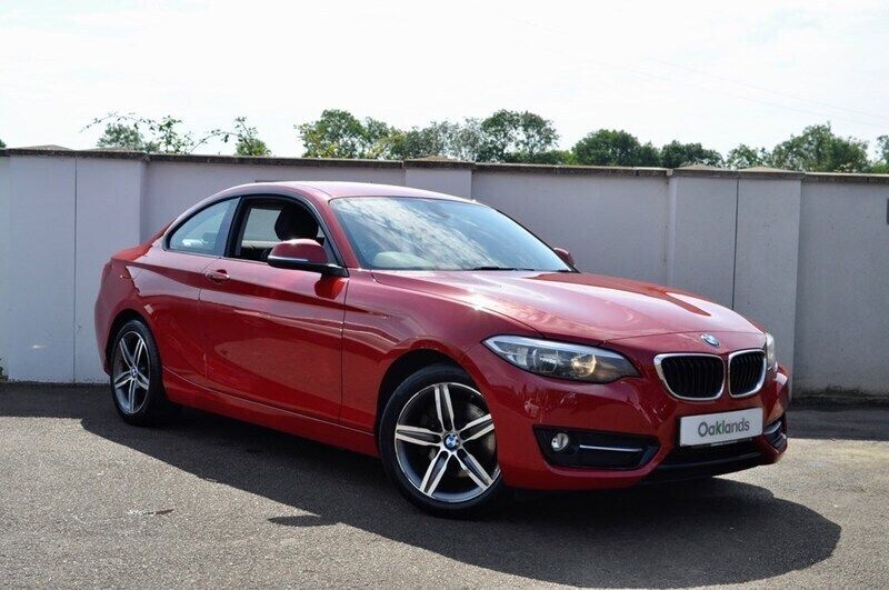 Red Used 2014 BMW 220 Sport Line Coupe | £8,495 (Fair price) - Image 1/4