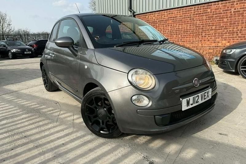 Used Fiat 500 85 HP (62 kW) 2012 Grey Hatchback