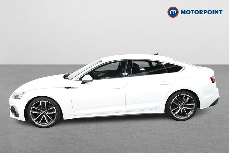 Used Audi A5 S-Line 190 HP (139 kW) 2021 White Coupe