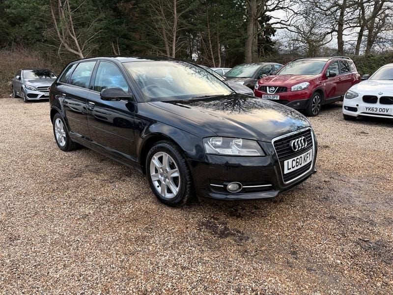 Black Used 2010 Audi A3 Hatchback | £1,550 (Fair price) - Image 1/2