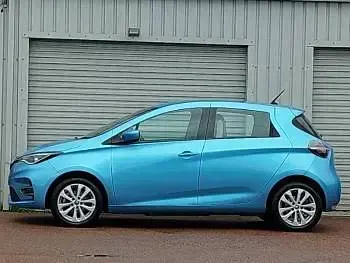 Used Renault Zoe Iconic 100 kW (136 HP) 2021 Blue Hatchback