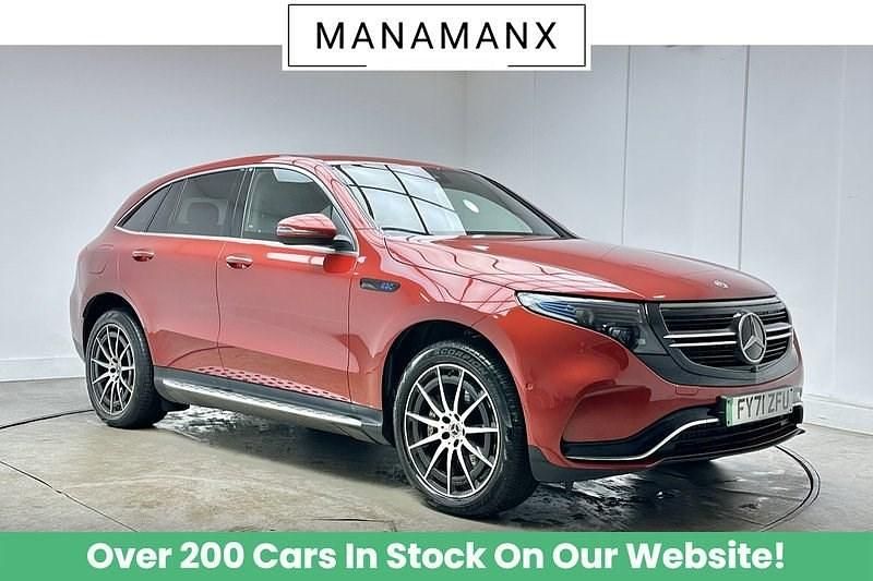 Red Used 2021 Mercedes EQC400 AMG line SUV | £23,490 (Super price) - Image 1/3