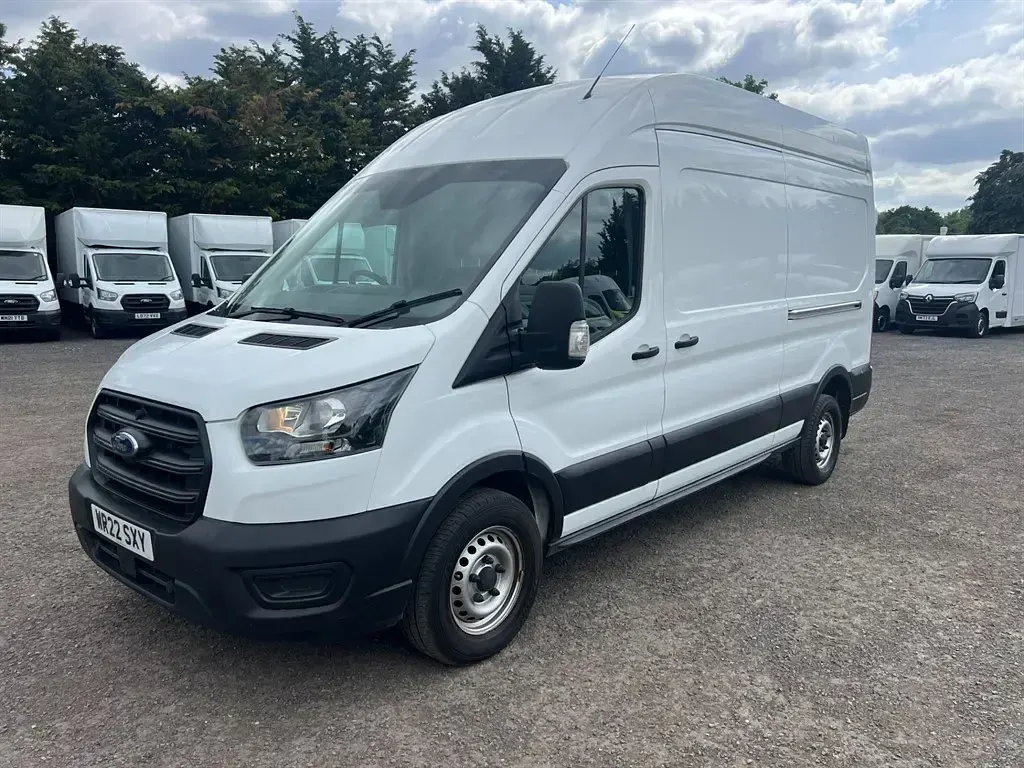 Used Ford Transit 130 HP (95 kW) 2022 White Van