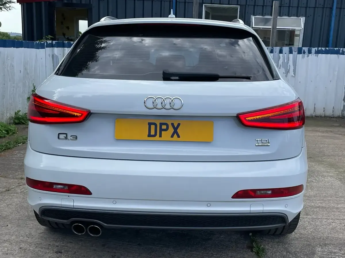 Used Audi Q3 S-Line 140 HP (102 kW) 2013 White SUV