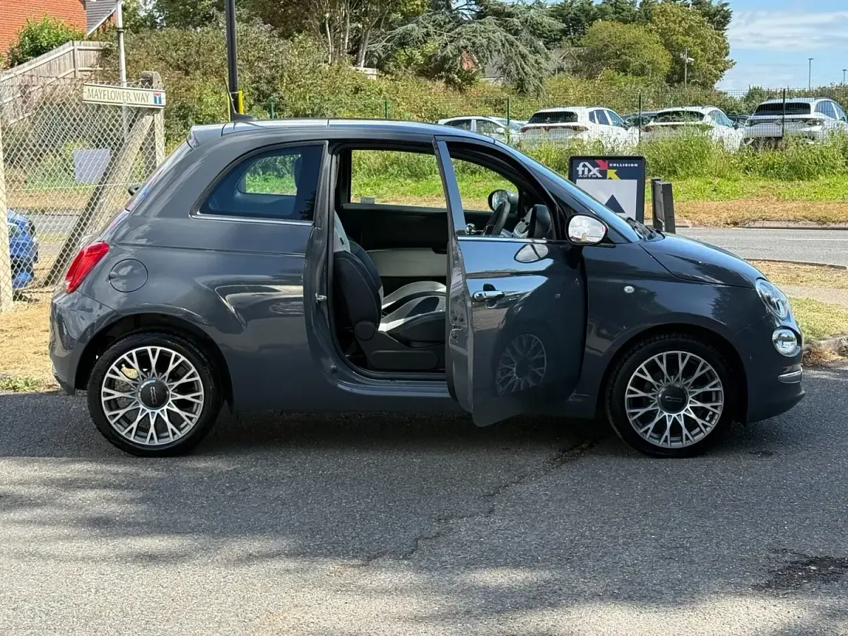 Used Fiat 500 Club 69 HP (50 kW) 2019 Grey Hatchback