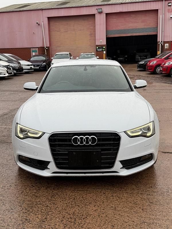 White Used 2013 Audi A5 S-Line Coupe | £9,250 (Good price) - Image 1/4