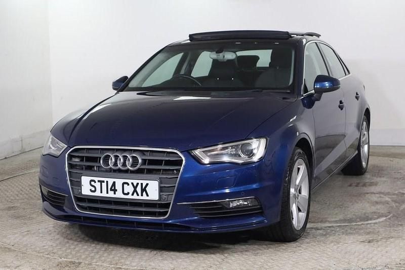 Used Audi A3 Sport 140 HP (102 kW) 2014 Blue Sedan