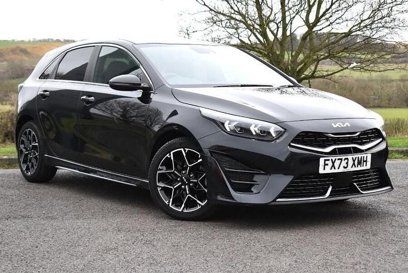 Black Used 2023 Kia Ceed GT GT-Line Hatchback | £18,334 (Fair price) - Image 1/4