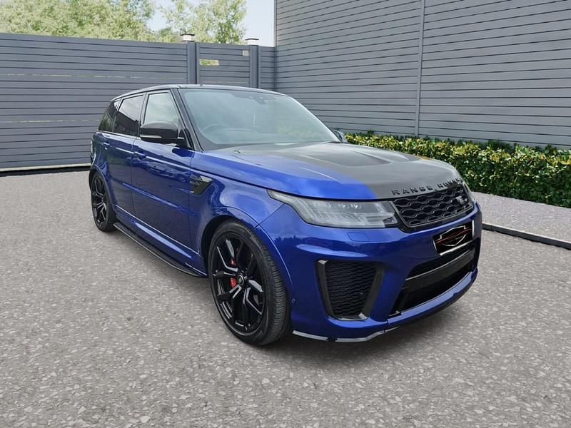 Used Land Rover Range Rover Sport SVR 575 HP (422 kW) 2021 Blue SUV