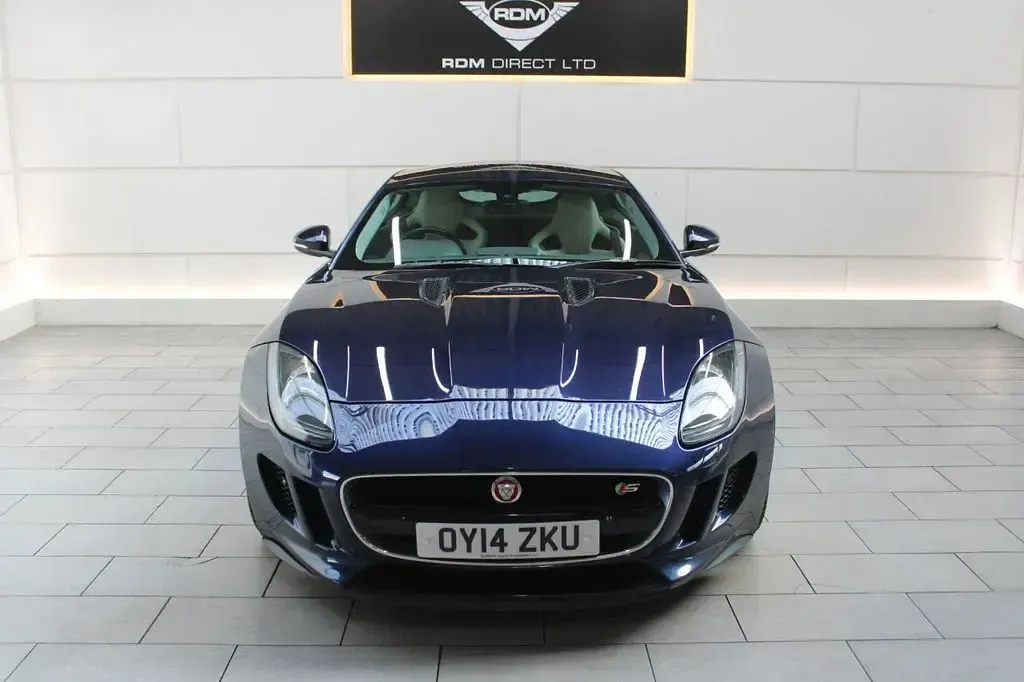 Used Jaguar F-Type S 380 HP (279 kW) 2014 Blue Coupe