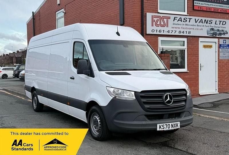 Used Mercedes Sprinter Progressive 150 HP (110 kW) 2021 White Van