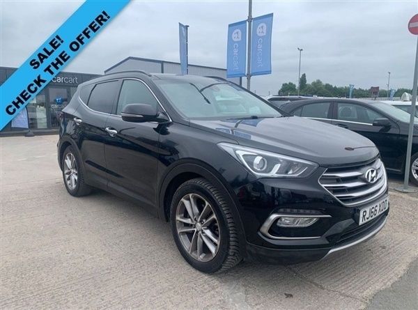 Black Used 2016 Hyundai Santa Fe Premium SE SUV | £11,490 (Fair price) - Image 1/1