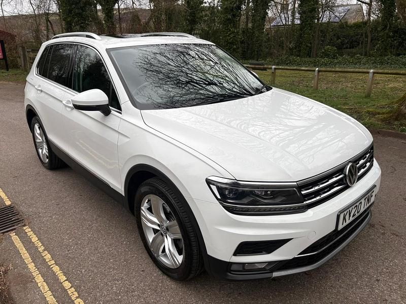 Used VW Tiguan SEL 190 HP (139 kW) 2020 White SUV