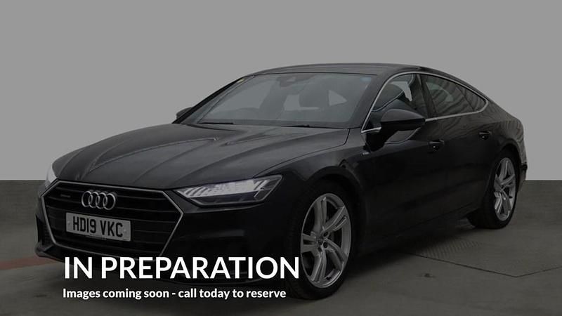 Used Audi A7 Sportback S-Line 231 HP (169 kW) 2019 Black Hatchback