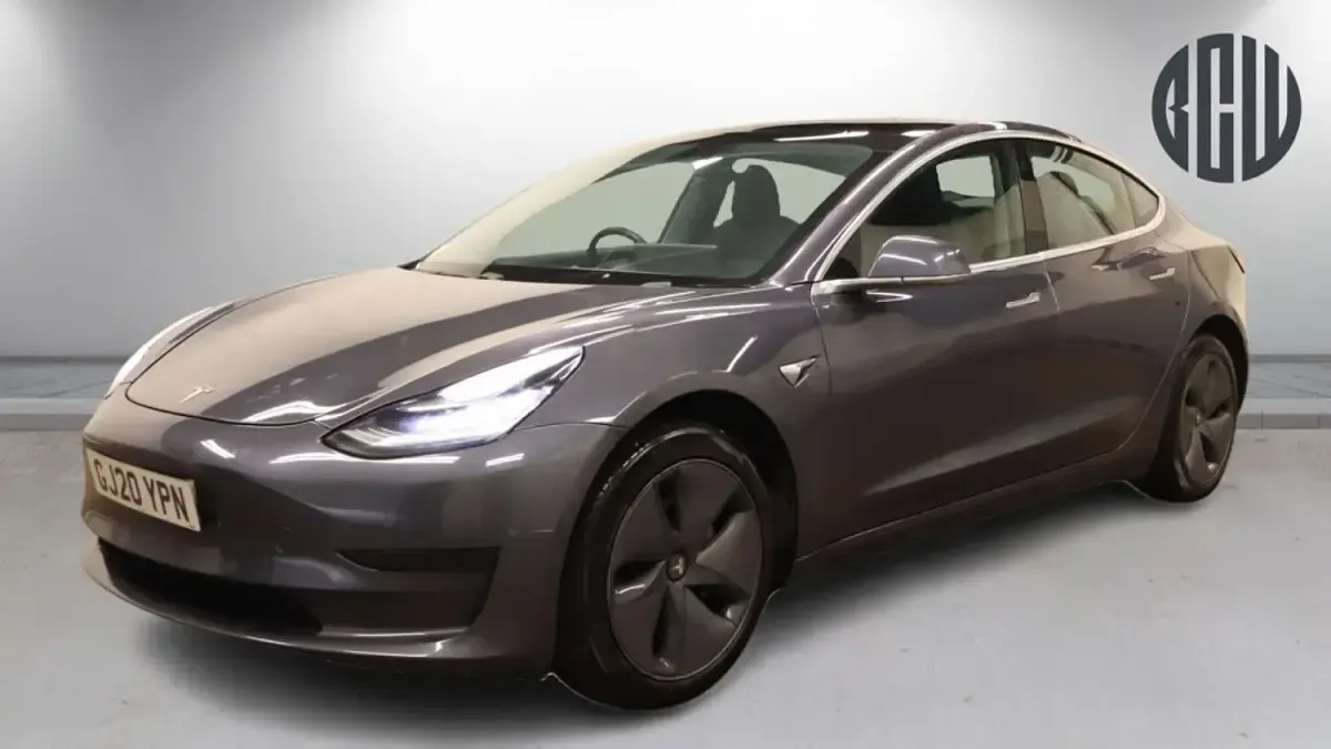 Used Tesla Model 3 Standard Range 366 kW (498 HP) 2020 Grey Sedan