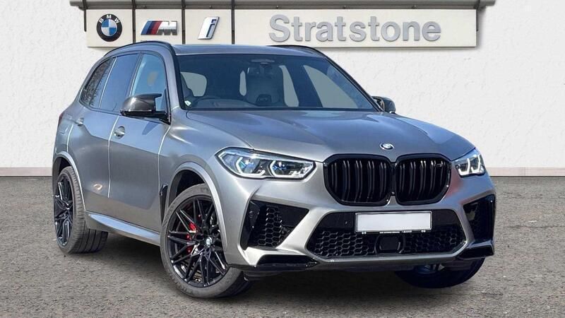 Frozen dark silver Used 2021 BMW X5 M Competition Edition SUV | £76,599 (Expensive) - Image 1/4