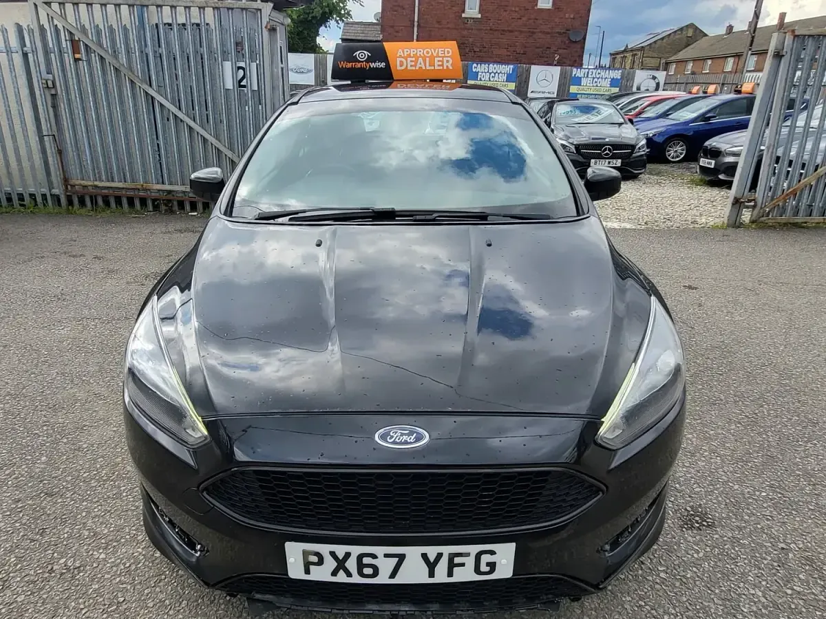 Used Ford Focus ST-Line 2017 Black Hatchback