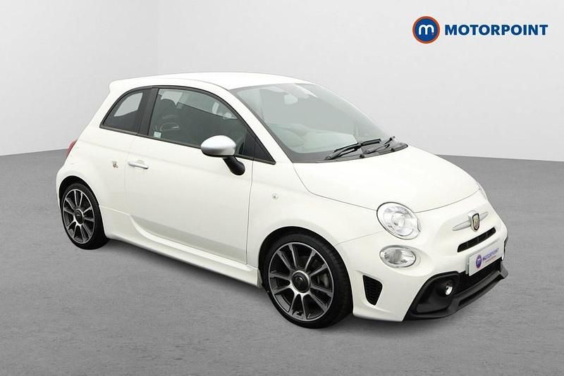 White Used 2023 Abarth 595 Turismo Hatchback | £16,049 (Expensive) - Image 1/4