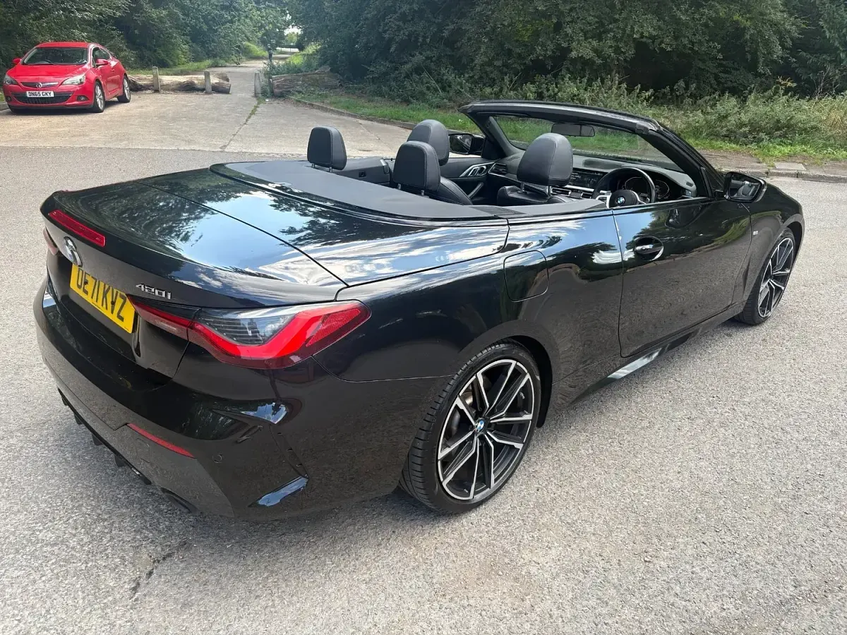Used BMW 420 M Sport 181 HP (133 kW) 2022 Black Cabriolet