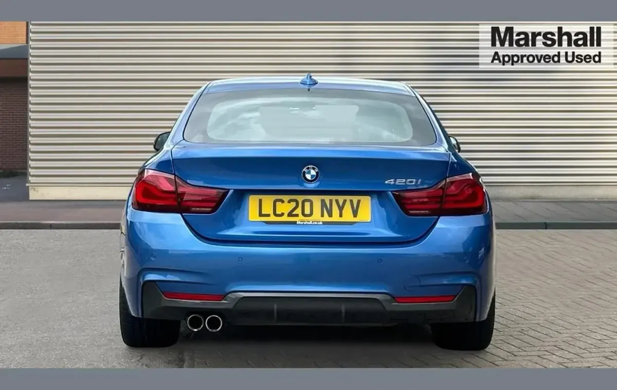 Usado BMW 420 M Sport 184 CV (135 kW) 2020 Azul Coupe