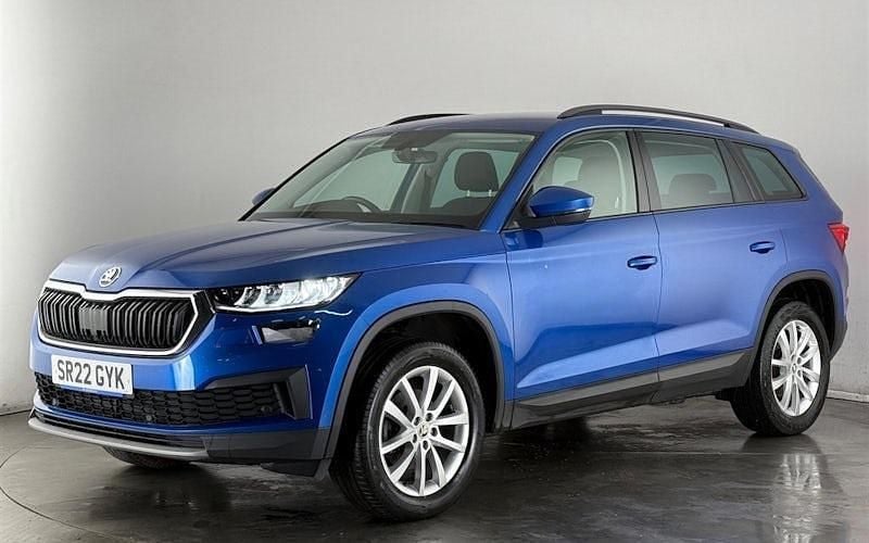 Used Skoda Kodiaq SE 150 HP (110 kW) 2021 Blue SUV
