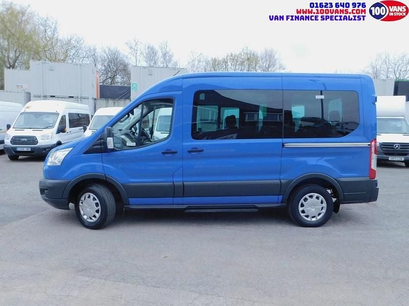 Usado Ford Transit Trend 125 CV (91 kW) 2016 Azul Berlina