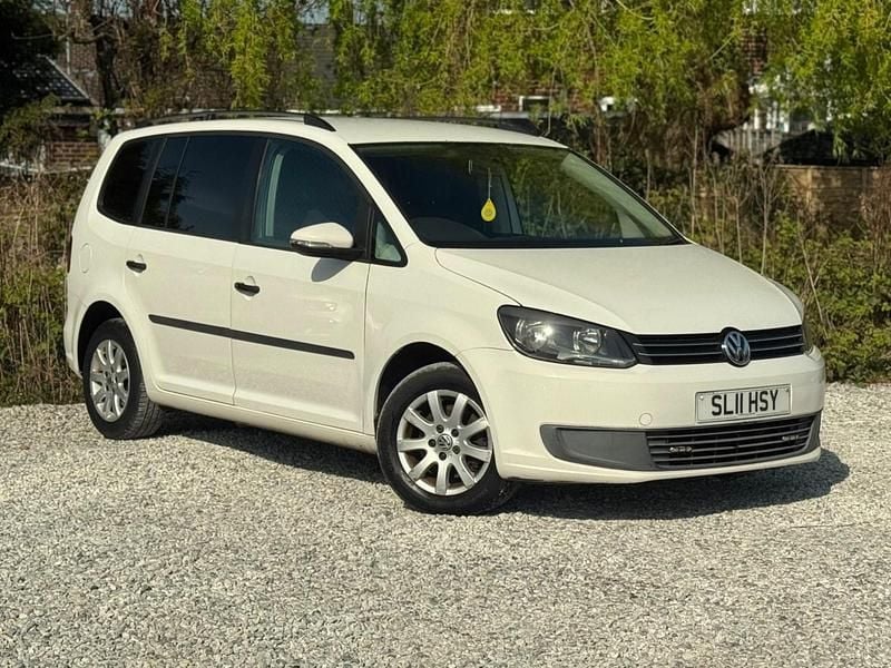 White Used 2011 VW Touran S MPV | £1,995 (Good price) - Image 1/4