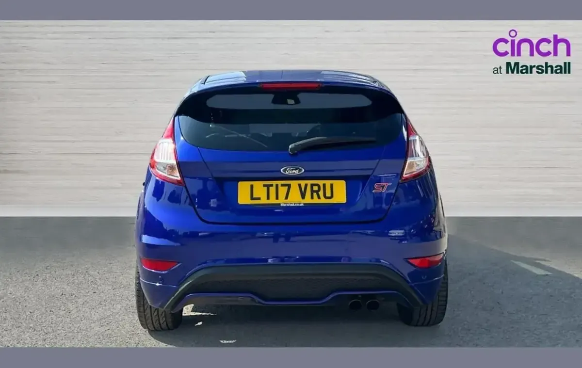 Used Ford Fiesta ST 180 HP (132 kW) 2017 Blue Hatchback