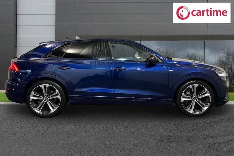 Used Audi Q8 Black Edition 340 HP (250 kW) 2023 Blue SUV
